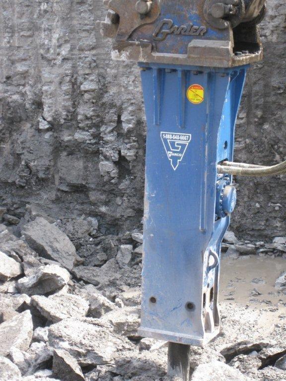 Vente de marteaux hydrauliques usagés Québec