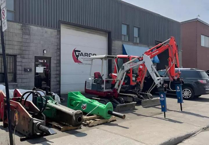 Fabrication et réparation de marteaux hydrauliques Québec