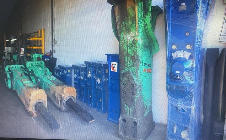 Fabrication et réparation de marteaux hydrauliques Québec