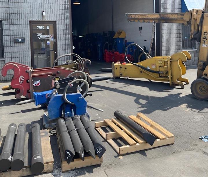 Location de marteaux hydrauliques Québec